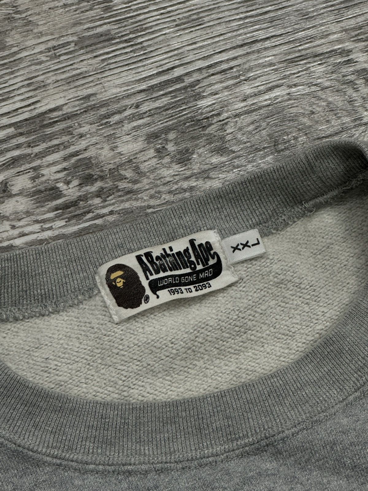 Bape Bape Statue Of Liberty College Camo Crewneck Size US XXL / EU 58 / 5 - 6 Thumbnail