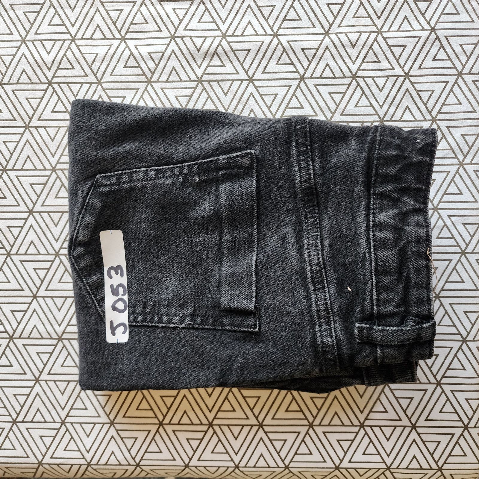Zara Zara Women size 8 Black Faded Wash Tapered Jeans 28x26 Size 30" / US 8 / IT 44 - 10 Thumbnail
