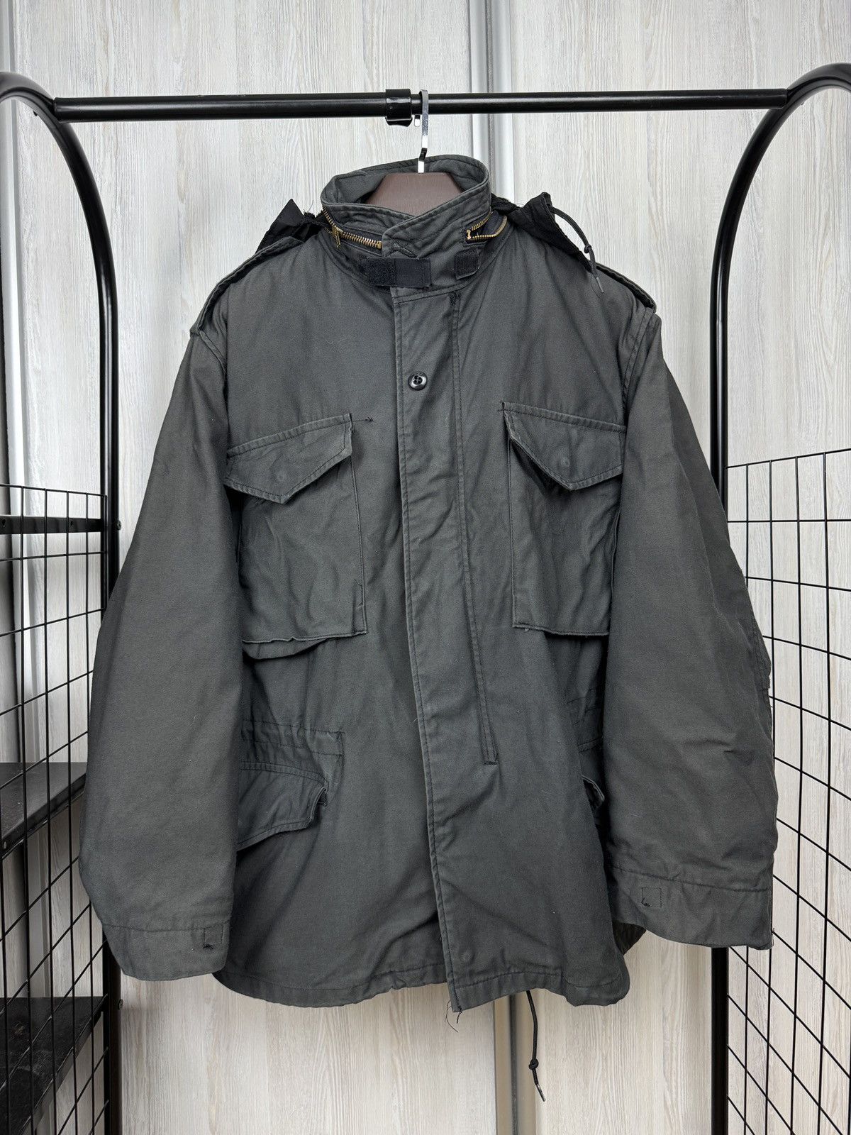90年代 alpha m65 usa Alpha Industries vintage 90s M-65 Made In Usa field Jacket