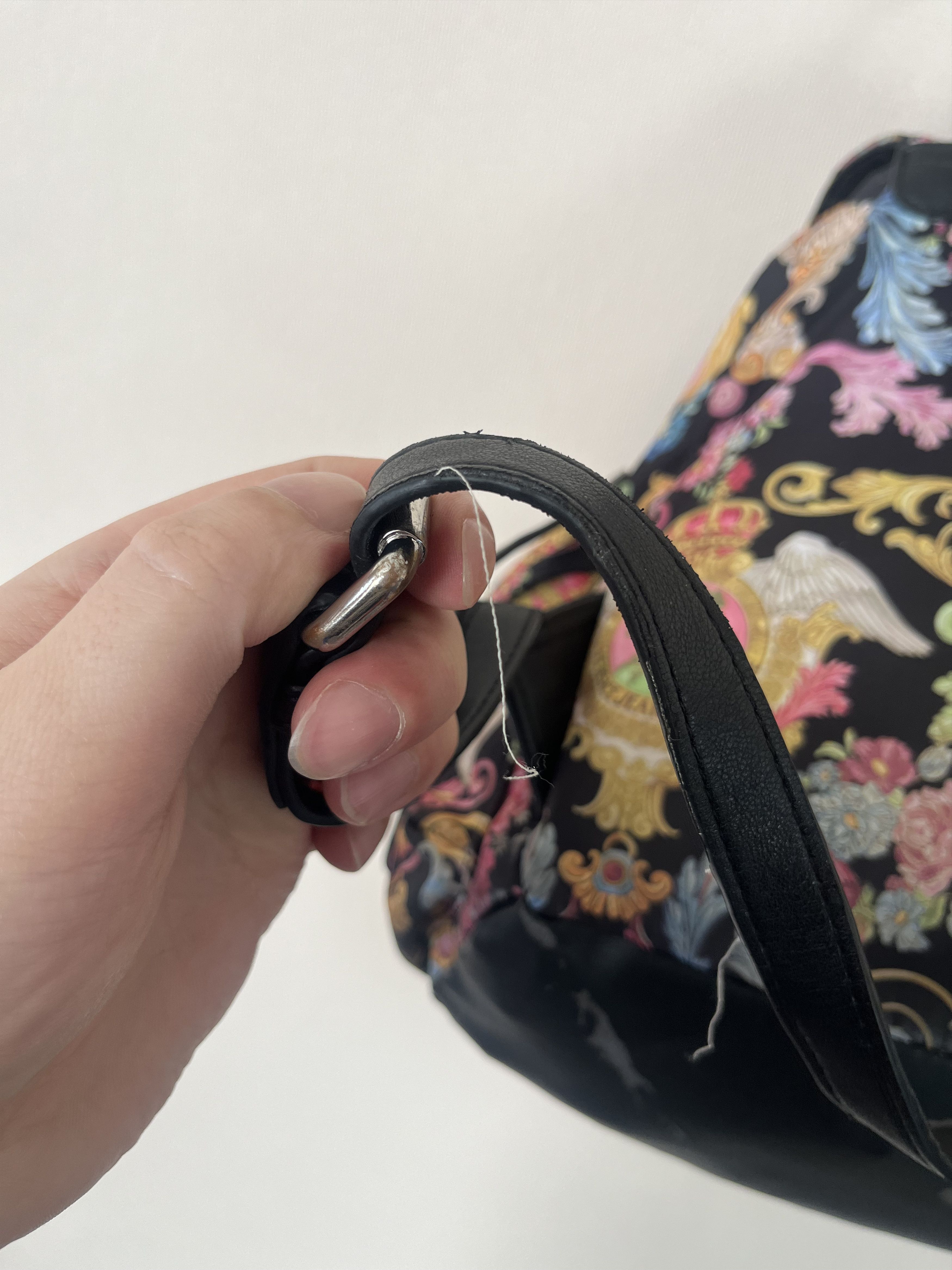 Versace Jeans Couture VERSACE JEANS COUTURE Flap Backpack Multicolor Logo Size ONE SIZE - 9 Thumbnail