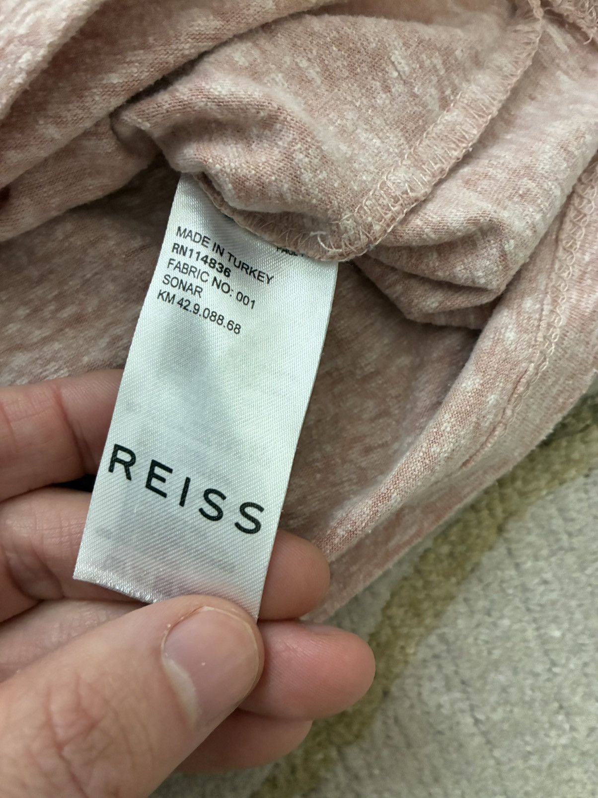 Reiss Reiss Short Sleeve Tee Size US M / EU 48-50 / 2 - 3 Thumbnail