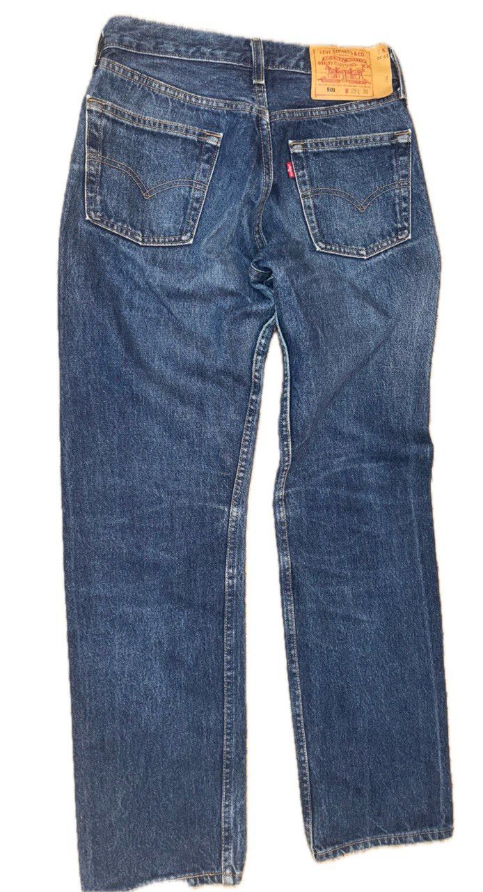 Levi's Vintage Levi's 501 Blue Jeans 80's and 90's Made in USA Size 29" - 1 Thumbnail