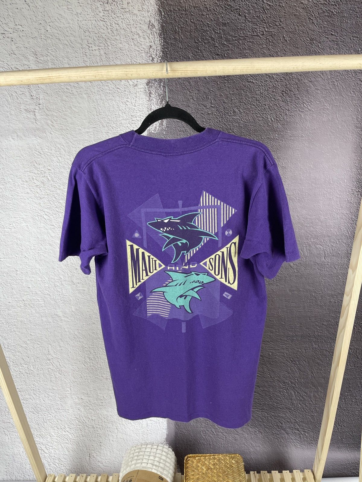 Maui and Sons Maui and Sons vintage made in USA 80s 90s single stitch tee Size US M / EU 48-50 / 2 - 2 Thumbnail