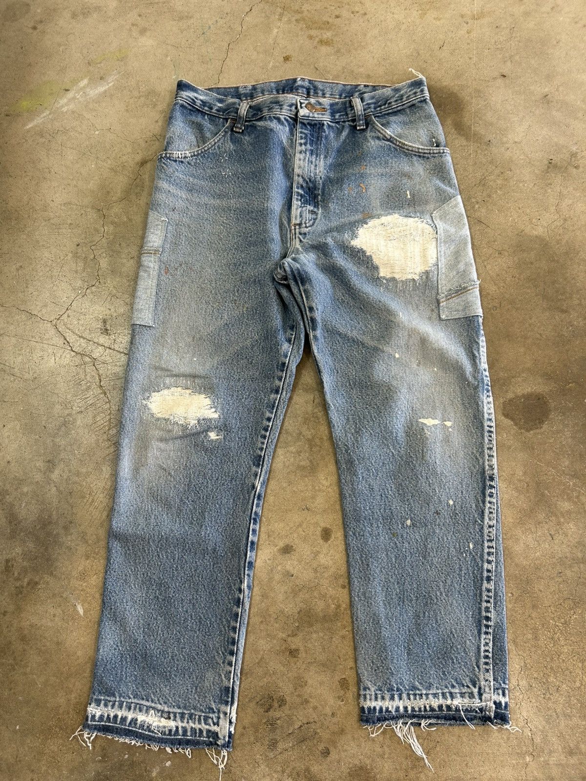 Vintage vintage denim Size US 30 / EU 46 - 1 Thumbnail