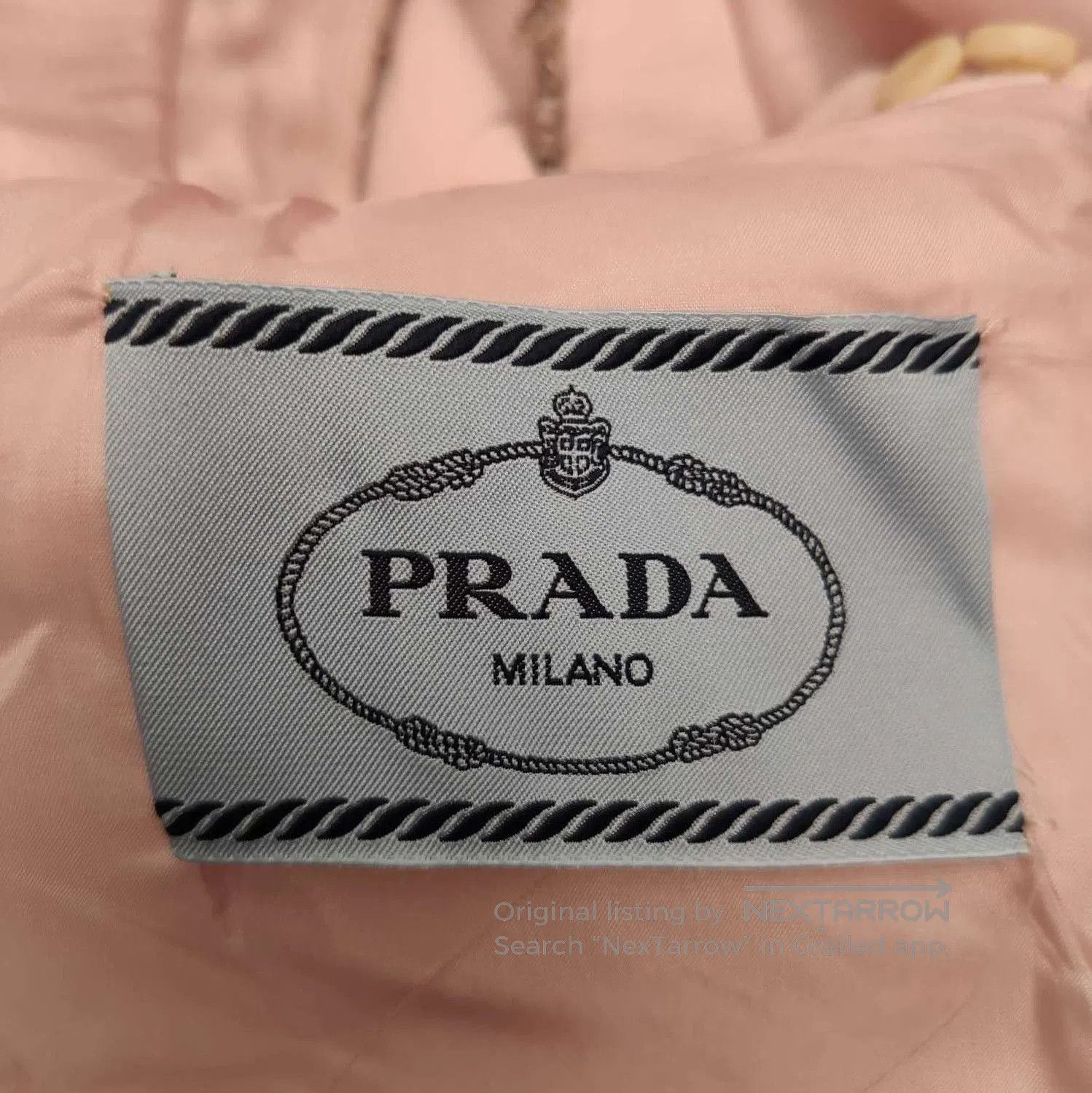 Prada Prada Short Sleeve Dress with Crystal Details . Size S / US 4 / IT 40 - 1 Thumbnail