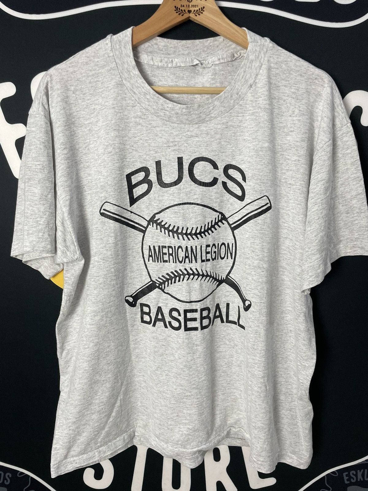 Vintage Vintage Bucs Baseball tee Size US L / EU 52-54 / 3 - 3 Thumbnail