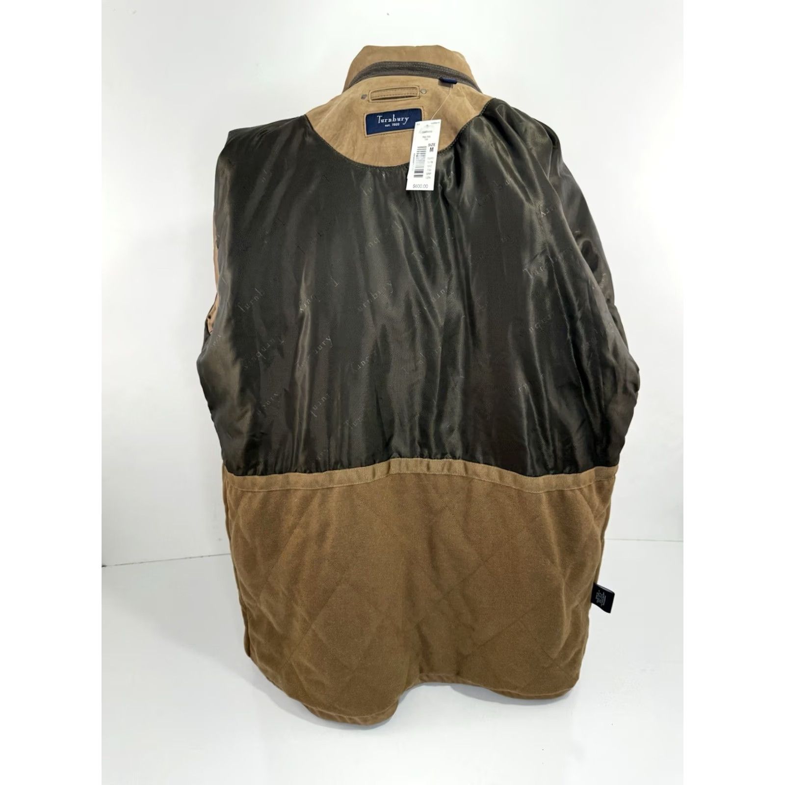 Vintage TURNBURY NEW w TAG LEATHER Md Field Chore Bush Ranch Jacket MEN M Brown Size M Jacket Size US M / EU 48-50 / 2 - 6 Thumbnail