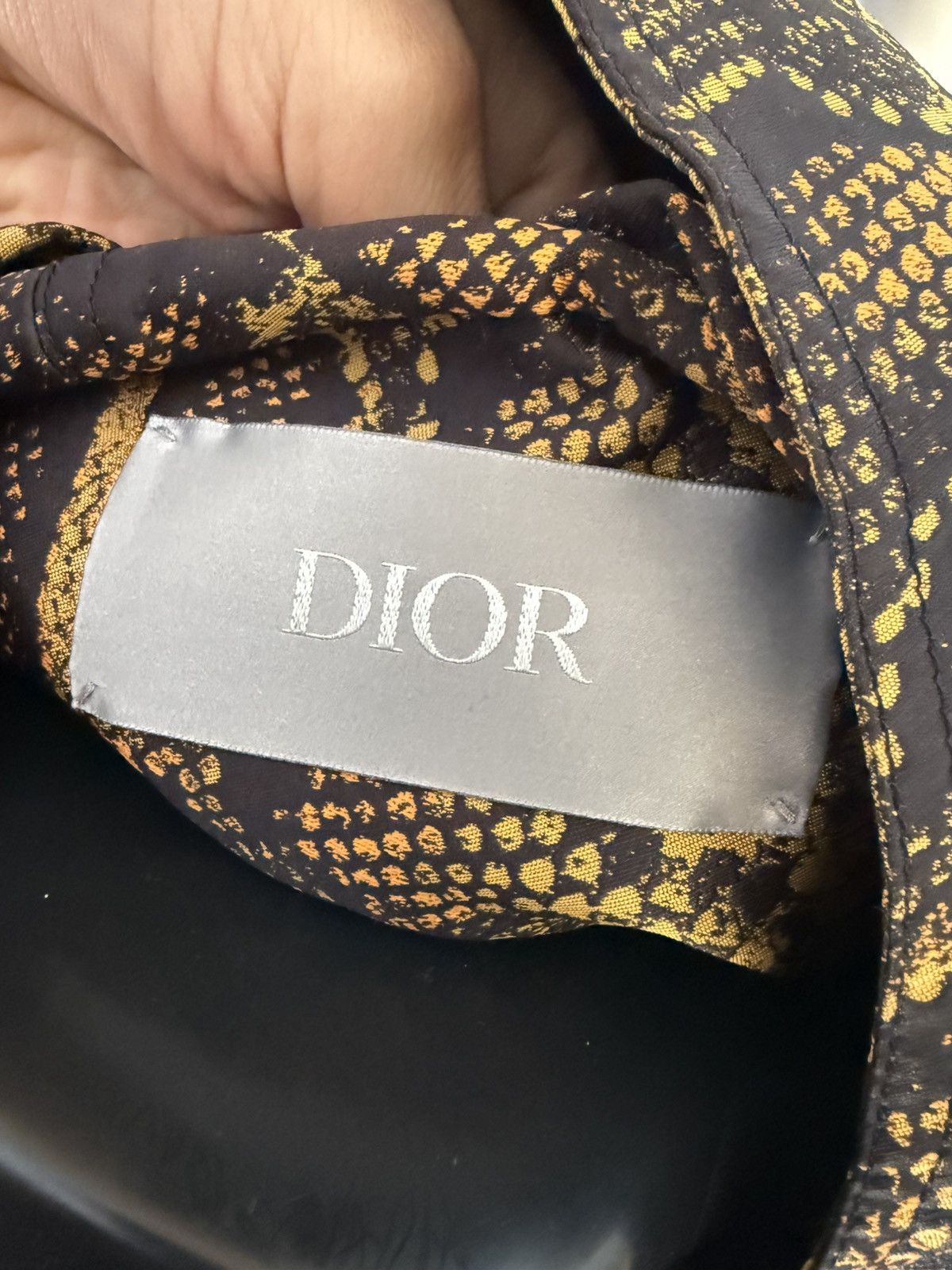 Dior × Travis Scott Dior x Cactus Jack Snakeskin Anorak Size US M / EU 48-50 / 2 - 6 Thumbnail