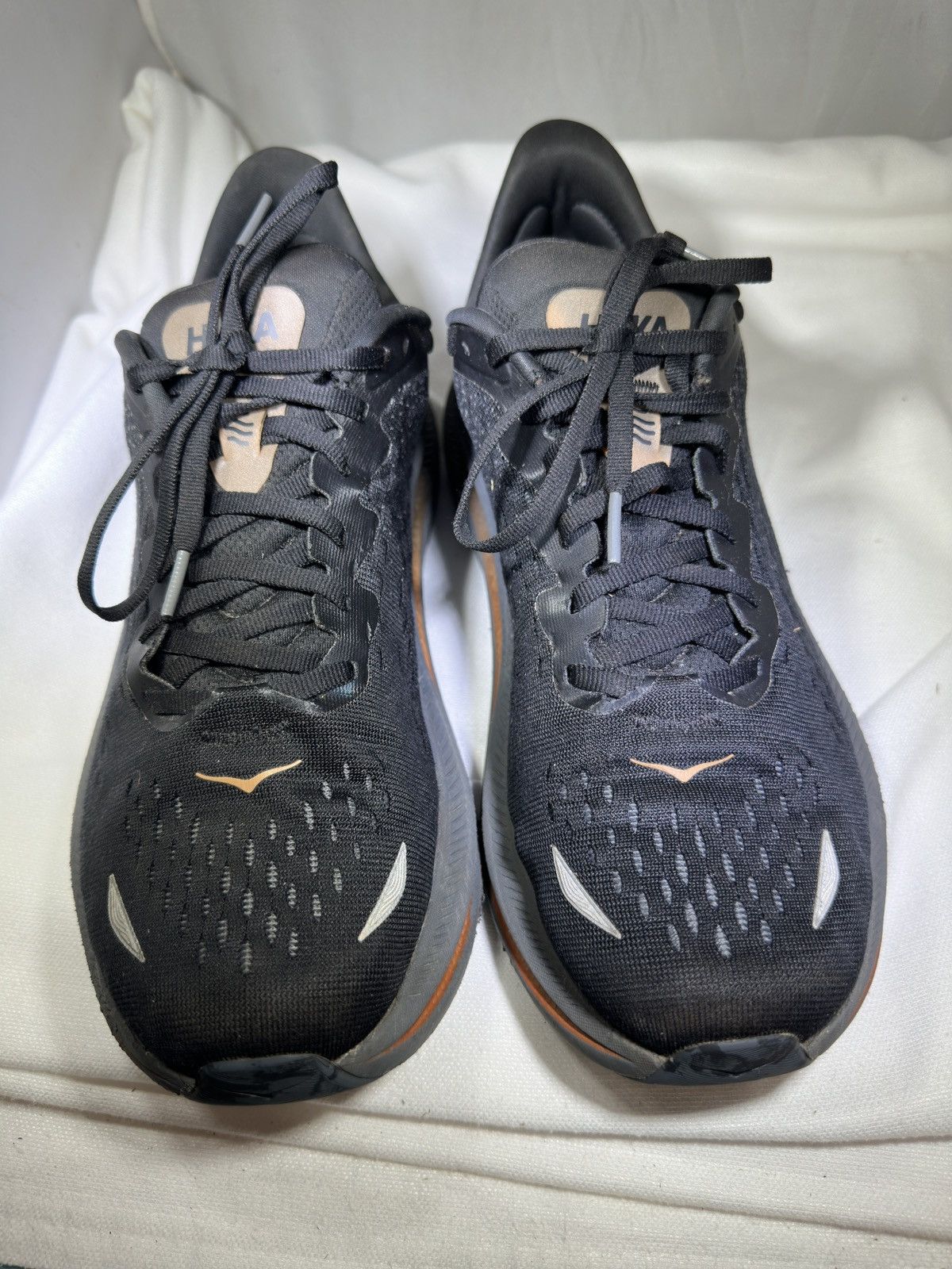 Hoka HOKA Kawana Running Shoes - Black w/ Copper Women's 11B Size US 11 / EU 44 - 2 Thumbnail