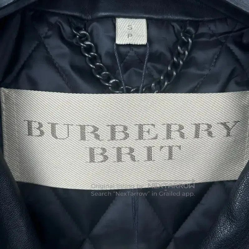 Burberry Burberry Black Leather Men's Jacket. Size US S / EU 44-46 / 1 - 4 Thumbnail
