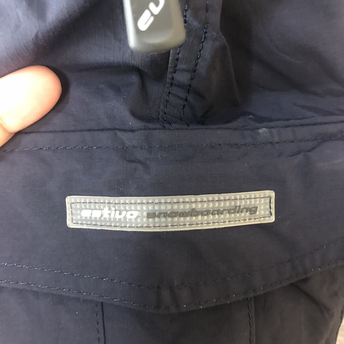Japanese Brand × Vintage Estivo snowboarding Dark Blue Cargo Tactical Pants #A81 Size 25" / US 0 / IT 36 - 14 Thumbnail