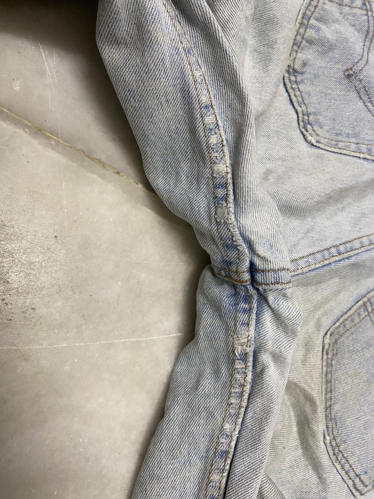 Levi's Size 32x29.5 Vintage Levis Distressed Baggy Jeans Faded Size US 32 / EU 48 - 11 Thumbnail