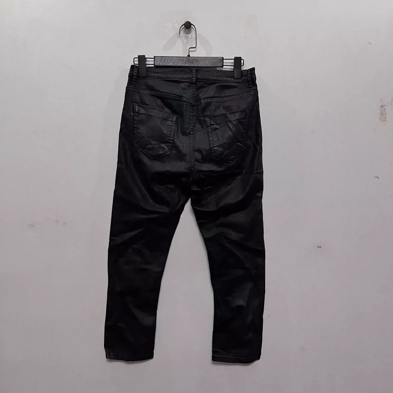 Rick Owens rickowens 30-inch seven-point waxed god pants-2508 Size US 30 / EU 46 - 2 Thumbnail