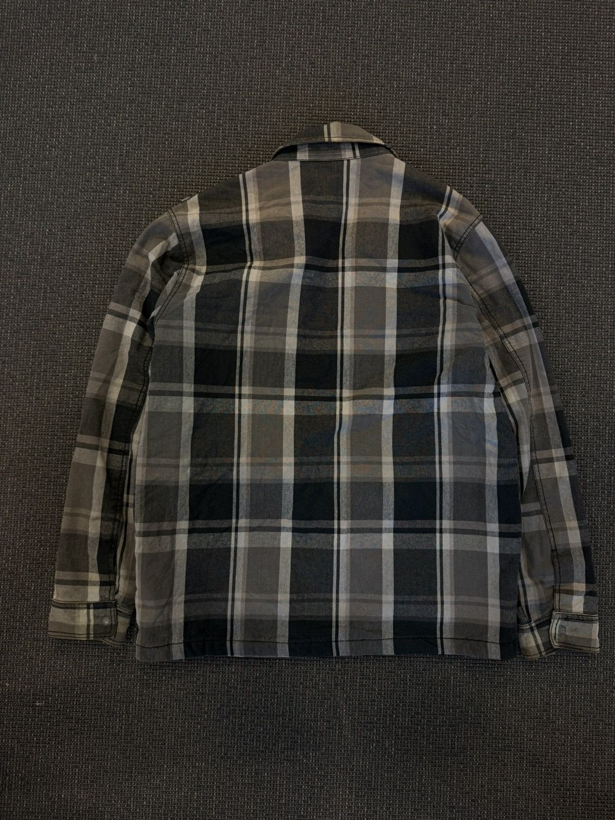 Quicksilver Quiksilver Plaid Sherpa Lined Jacket Shacket Size US XL / EU 56 / 4 - 7 Thumbnail