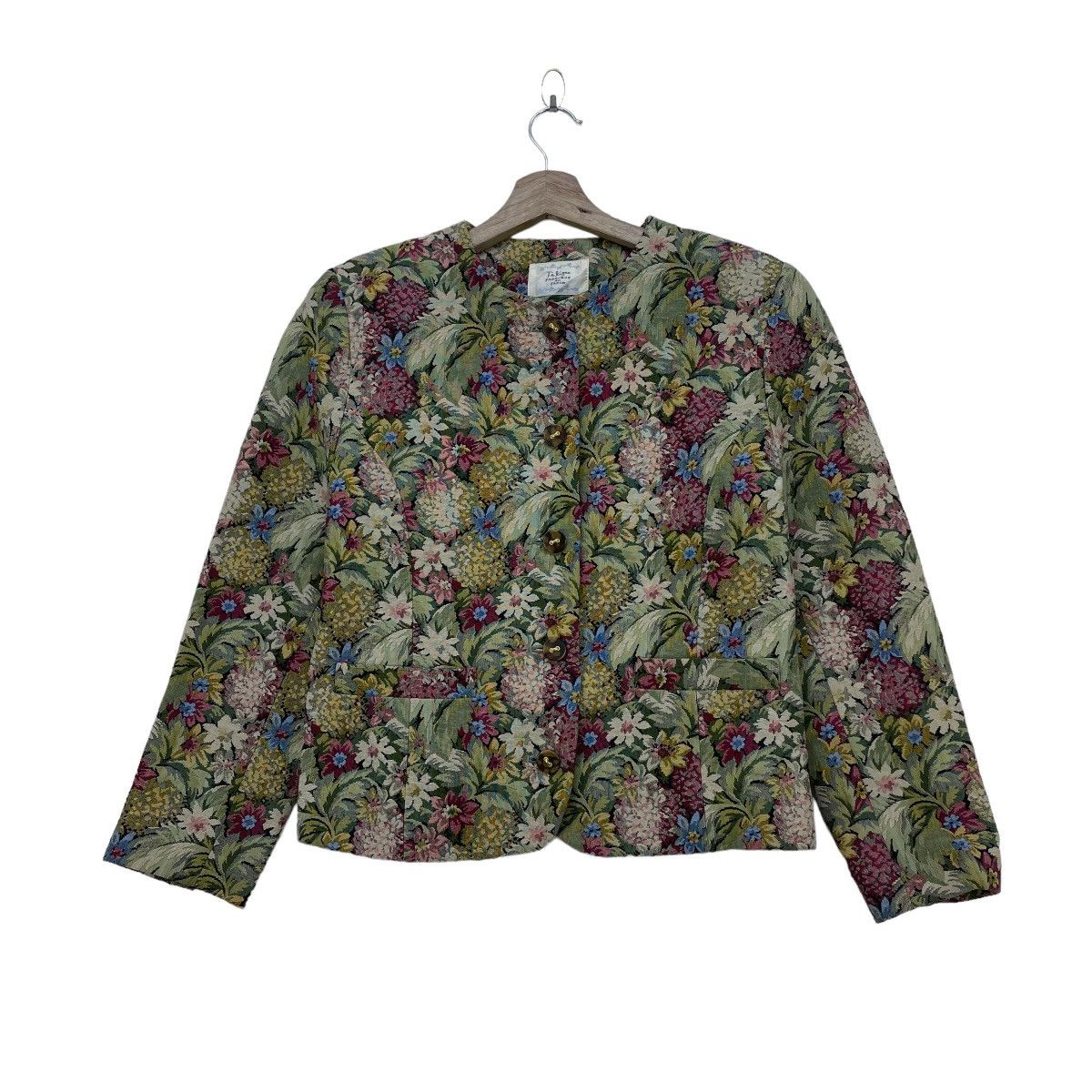 Designer × Japanese Brand Japanese Brand Telegne Fullprint Floral Jacket Size S / US 4 / IT 40 - 1 Thumbnail