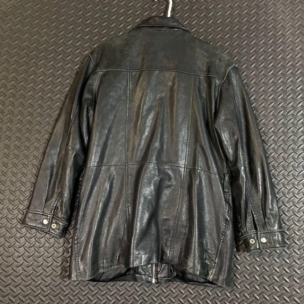 Vintage Wilsons Leather Black Full Zip Leather Thinsulate Jacket Women L Size Large Size L / US 10 / IT 46 - 3 Thumbnail