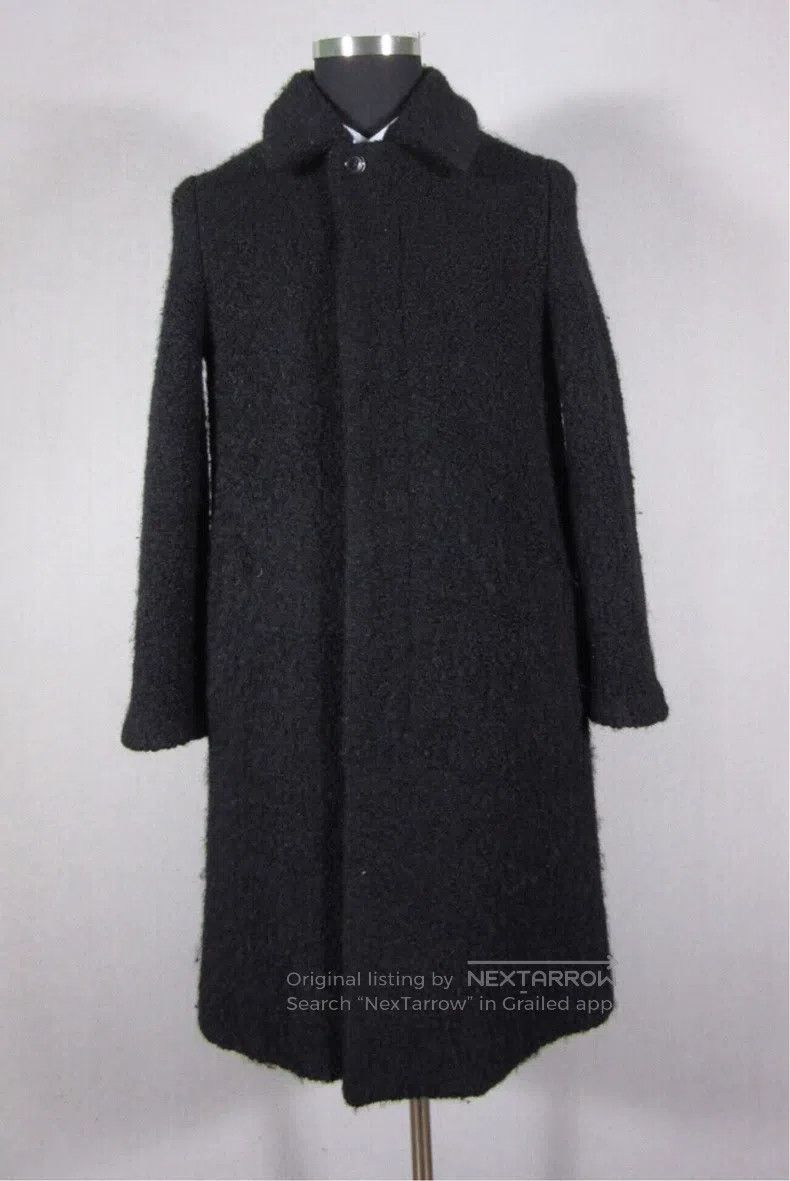 Comme des Garcons Comme Des Garcons Thick Wool Overcoat Size M / US 6-8 / IT 42-44 - 2 Thumbnail