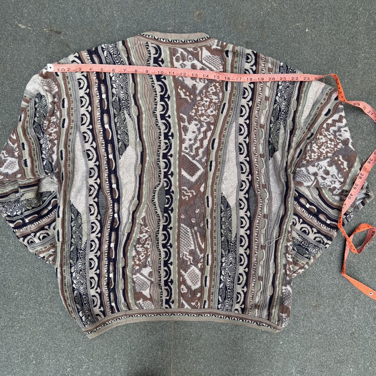 Coogi × Tundra Canada × Vintage COOGI style 3D Cable Knitwear TUNDRA Sweater Size US S / EU 44-46 / 1 - 8 Thumbnail