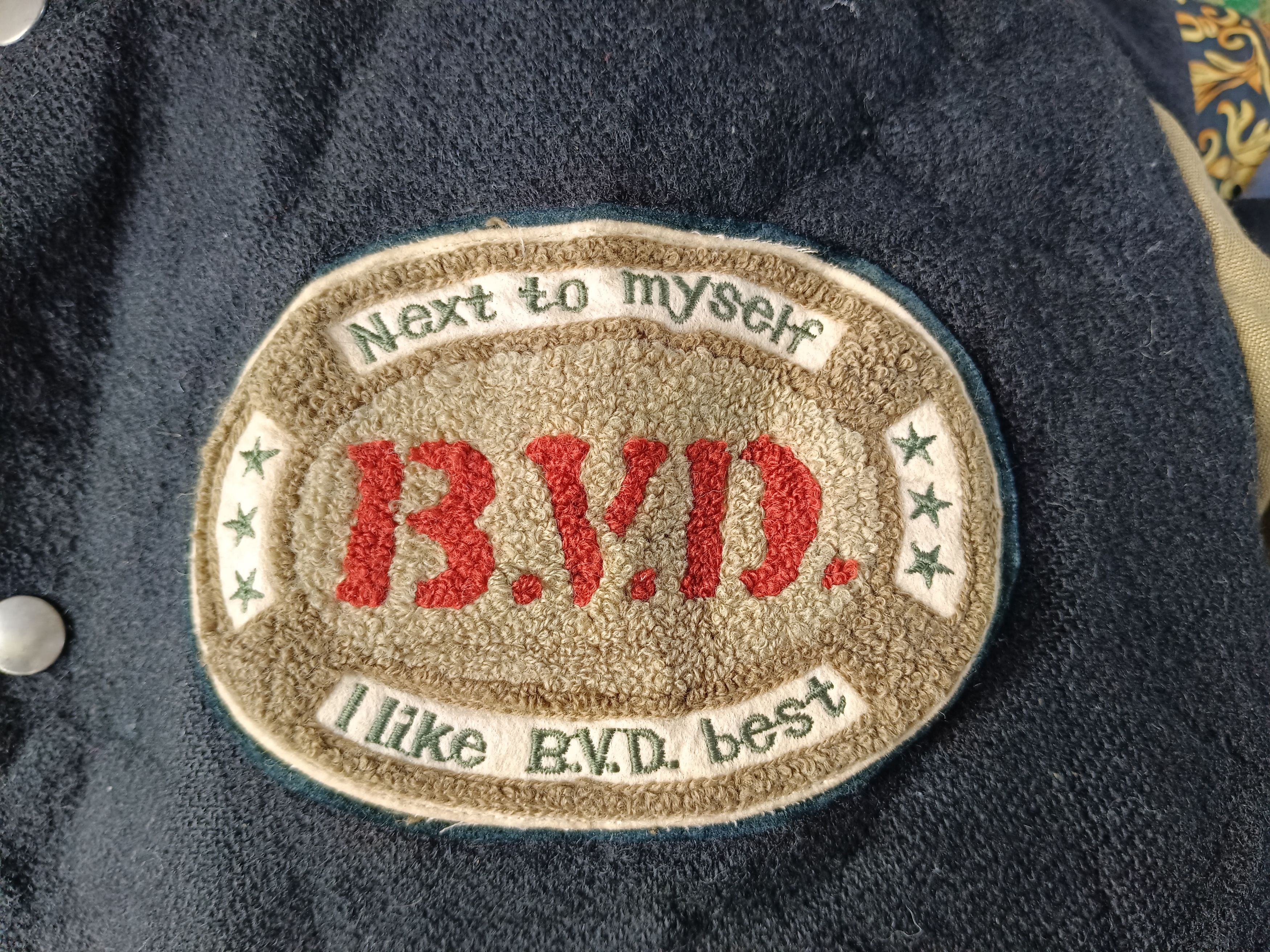 14th Addiction × If Six Was Nine Vintage 90s BVD varsity jacket wool Size US M / EU 48-50 / 2 - 5 Thumbnail