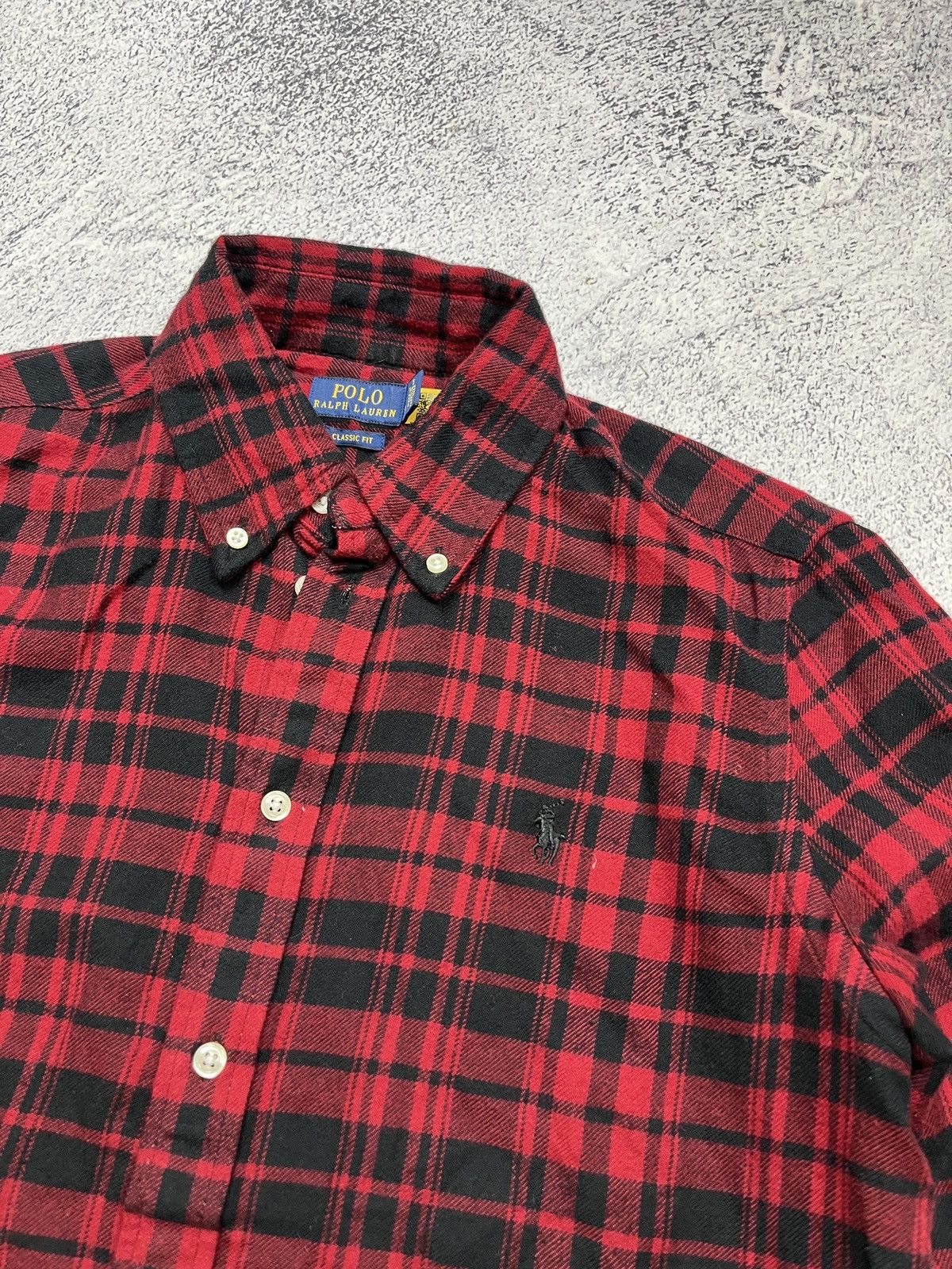 Polo Ralph Lauren Polo Ralph Lauren Plaid Shirt Button Up Flannel Jacket Size US S / EU 44-46 / 1 - 6 Thumbnail