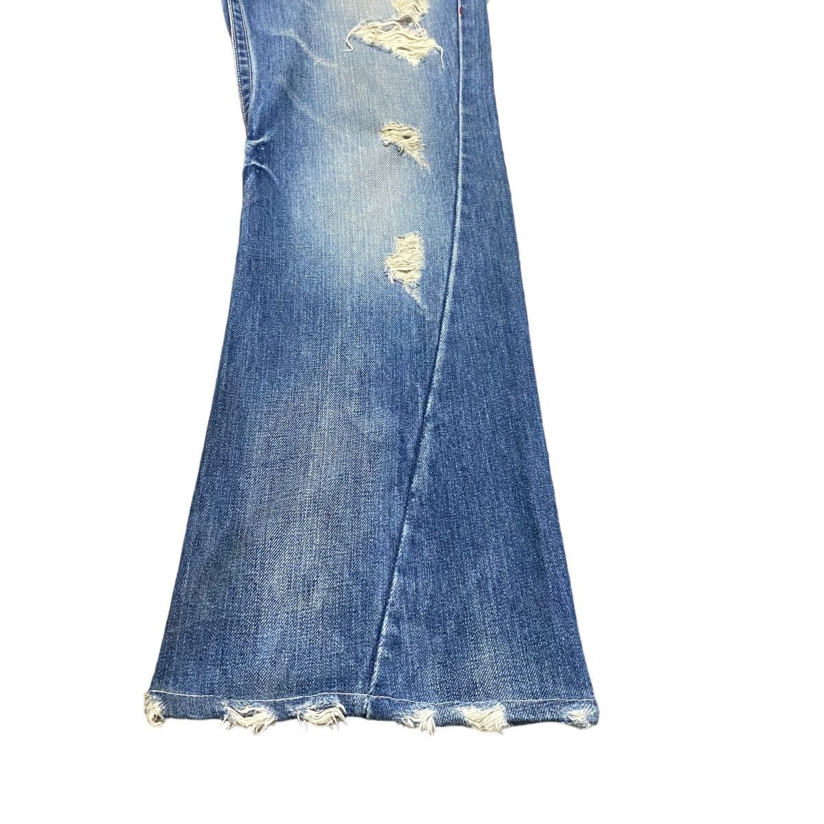 Tornado Mart Tornado Mart Distressed Denim Flare Jeans Size US 30 / EU 46 - 10 Thumbnail