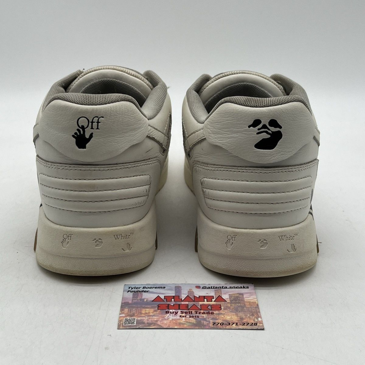 Off-White Off white out of office for walking white black Size US 11 / EU 44 - 3 Thumbnail