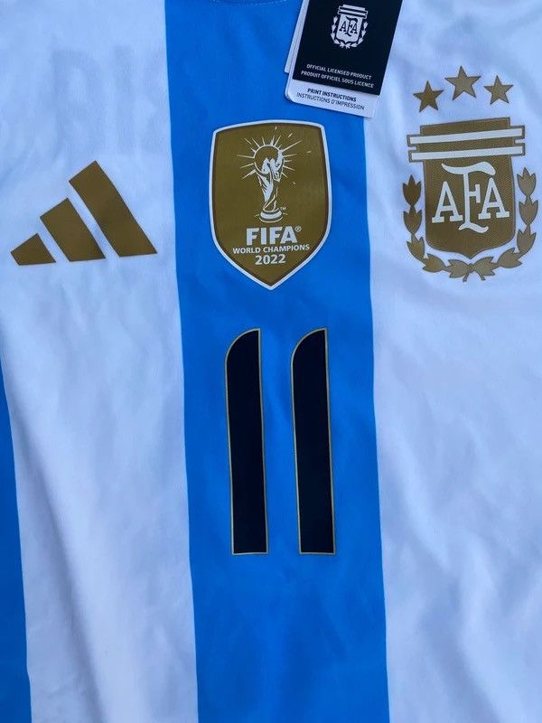 Adidas Jersey Adidas Argentina Di Maria 11 football size M Size US M / EU 48-50 / 2 - 3 Thumbnail