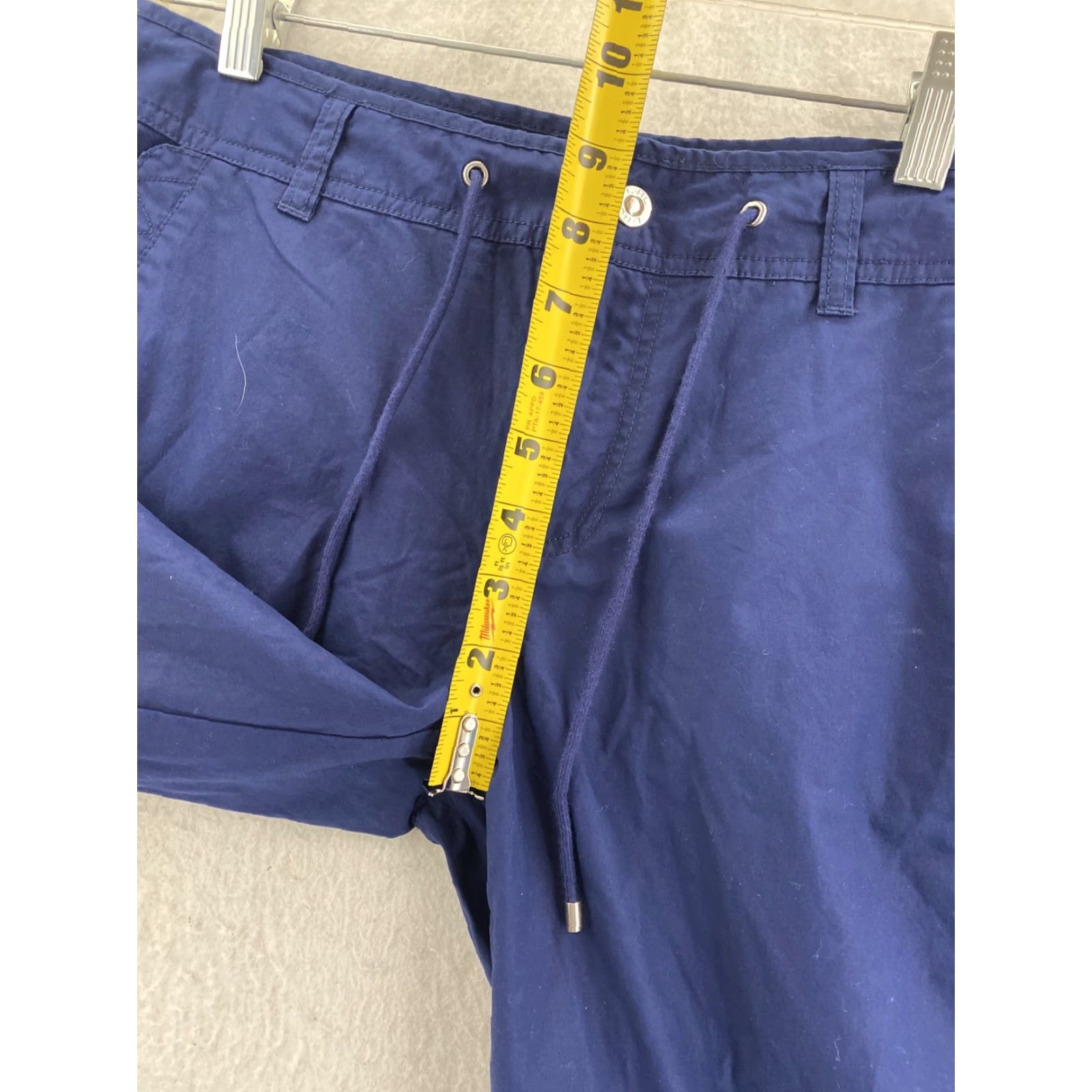 Ralph Lauren Lauren Ralph Lauren Cargo Pants Womens Size 2 Navy Cotton Casual 90s Straight Fit Size 26" / US 2 / IT 38 - 4 Thumbnail