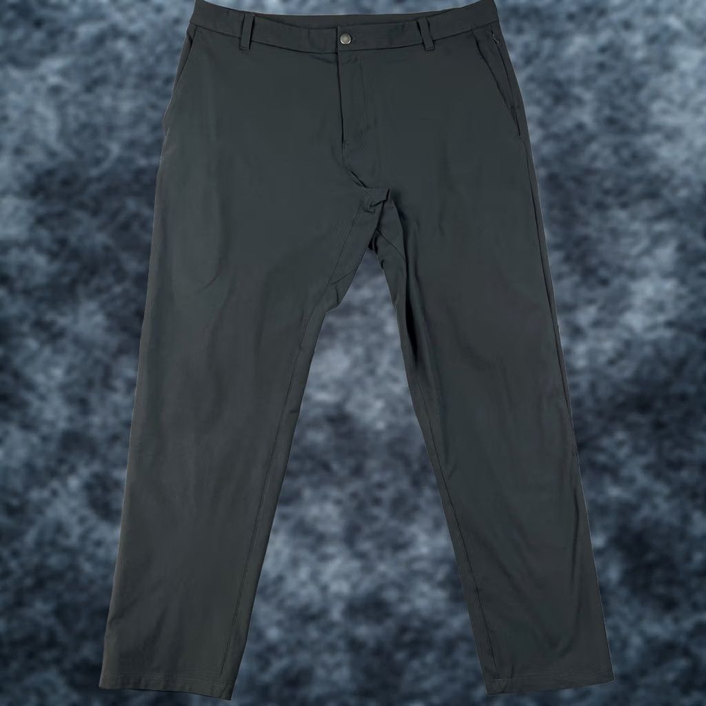 Lululemon Lululemon ABC Pants Mens Grey Classic Fit Warpstreme Stretch 38x31 Tech M5AEXS Size US 38 / EU 54 - 1 Thumbnail