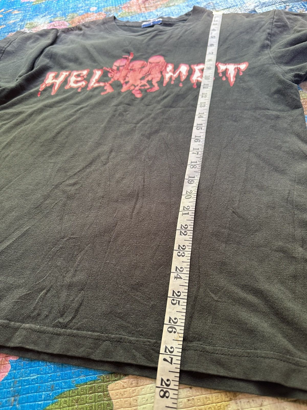 Band Tees Vtg 90’s HELMET Meantime tour Sunfaded Tee M Size US M / EU 48-50 / 2 - 11 Thumbnail