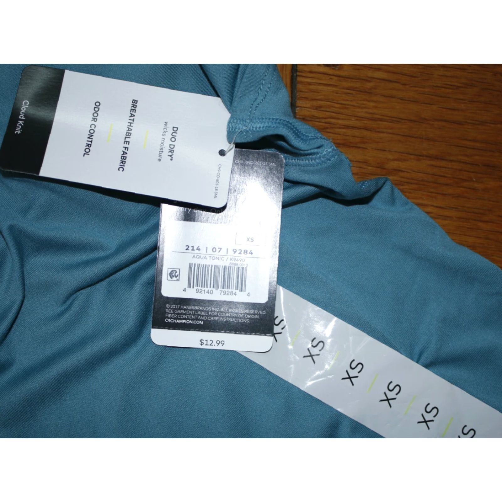 Champion Champion Sport T-Shirt Shirt Womens XS Blue Athletic Knit Short Sleeve Crew Neck 32 Chest Regular Size Type: T-Shirt Size XS / US 0-2 / IT 36-38 - 6 Thumbnail