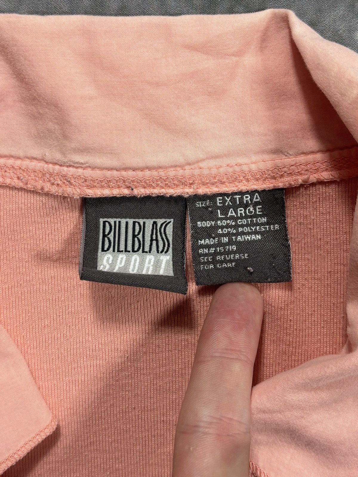 Bill Blass Vintage Pyjama Set Two Piece Beachwear Lounge 90s Cotton Size 30" / US 8 / IT 44 - 6 Thumbnail