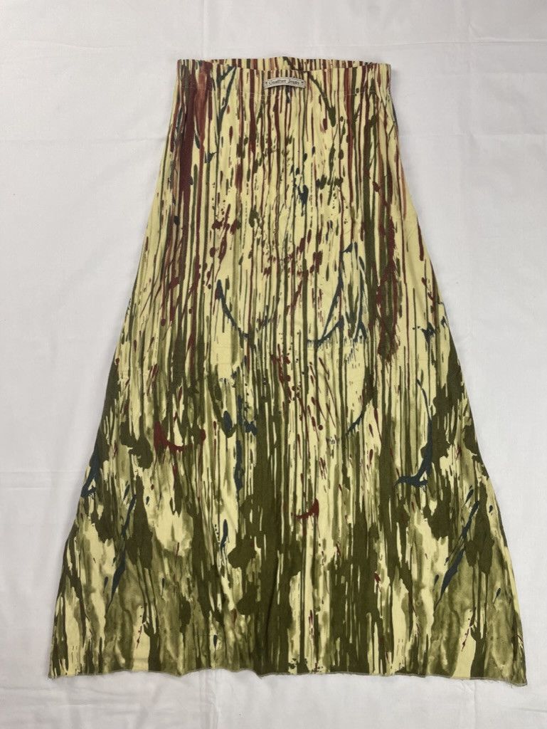 Jean Paul Gaultier 1996 Jean Paul Gaultier Blood Drip Shirt & Skirt Set Vintage Size M / US 6-8 / IT 42-44 - 5 Thumbnail
