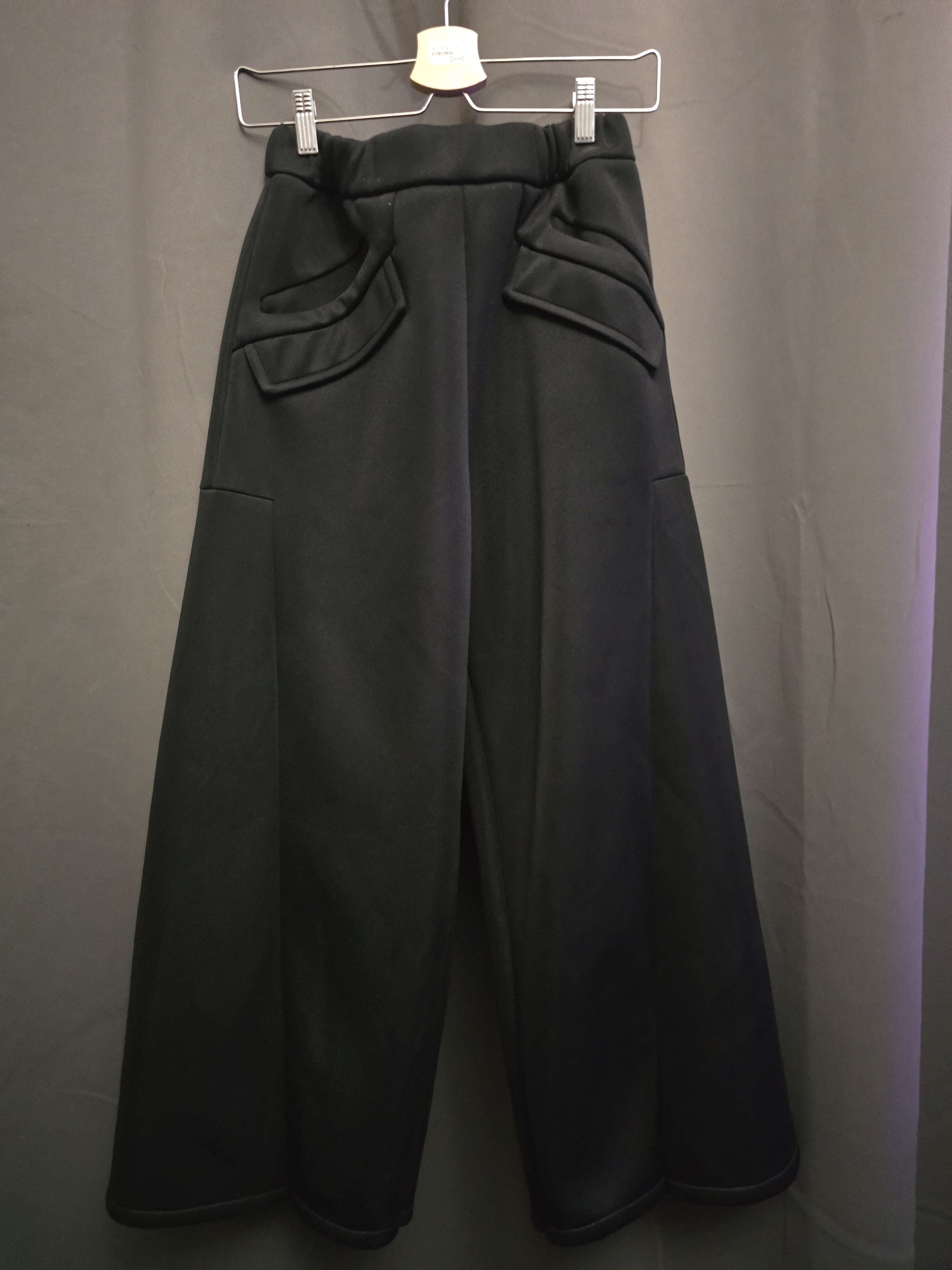 BALMUNG × Japanese Brand × chloma Chloma NF Easy Pants Black Rare Wide Size US 30 / EU 46 - 4 Thumbnail