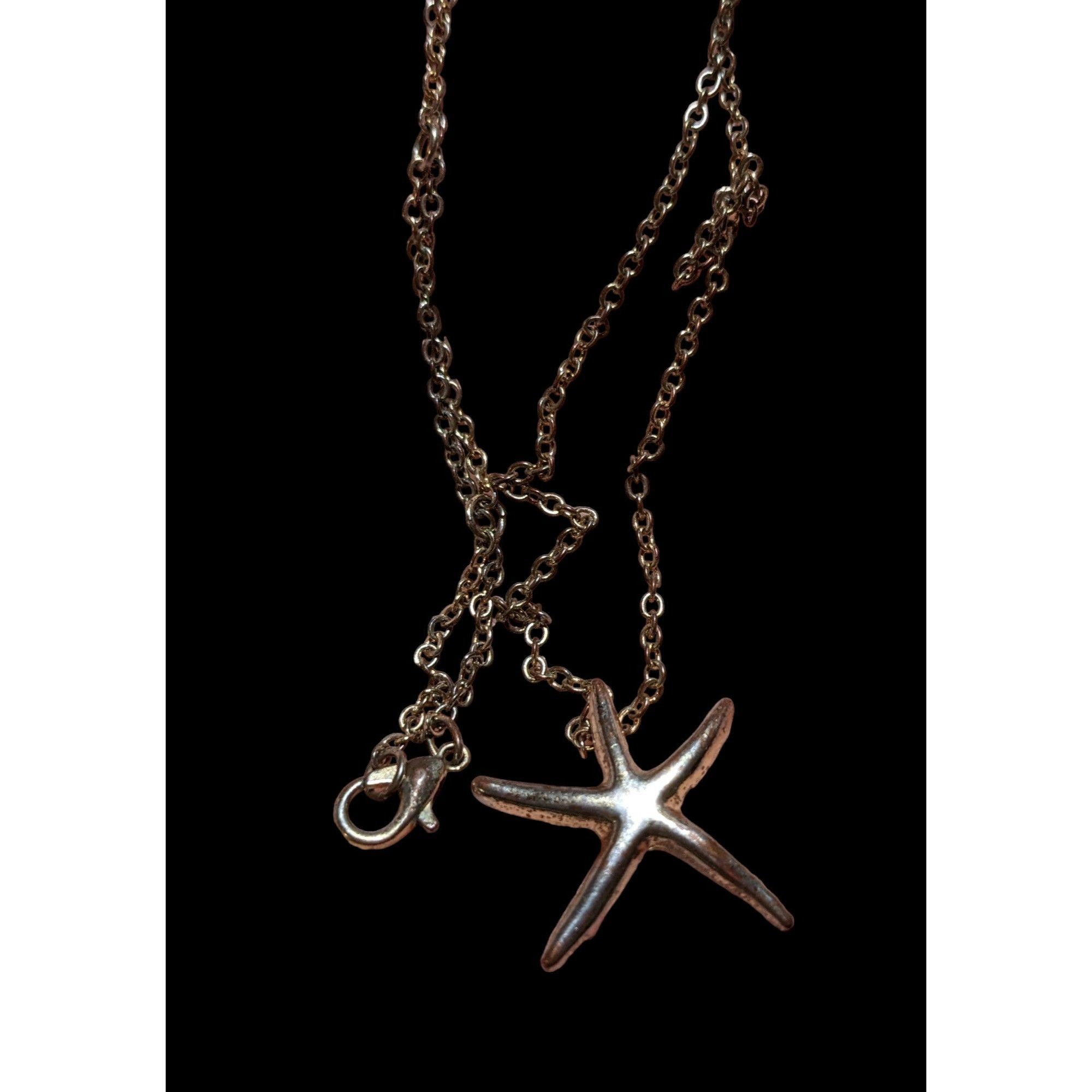 Other Minimalist Silver Starfish Pendant Necklace Size ONE SIZE - 4 Thumbnail