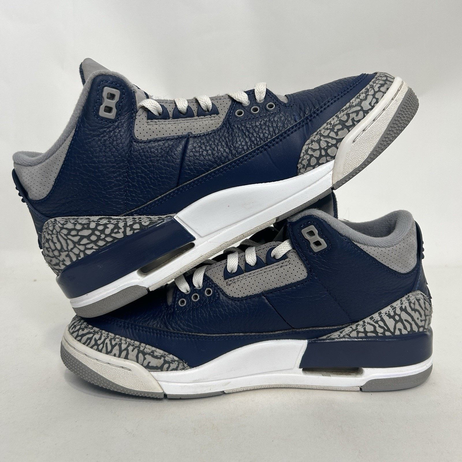 Jordan Brand Nike Air Jordan 3 Retro OG “Georgetown” CT8532-401 Size US 8.5 / EU 41-42 - 3 Thumbnail