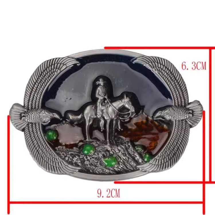 Designer Dark Vintage Belt Riveted Belts Menswear Accessories Size ONE SIZE - 2 Thumbnail
