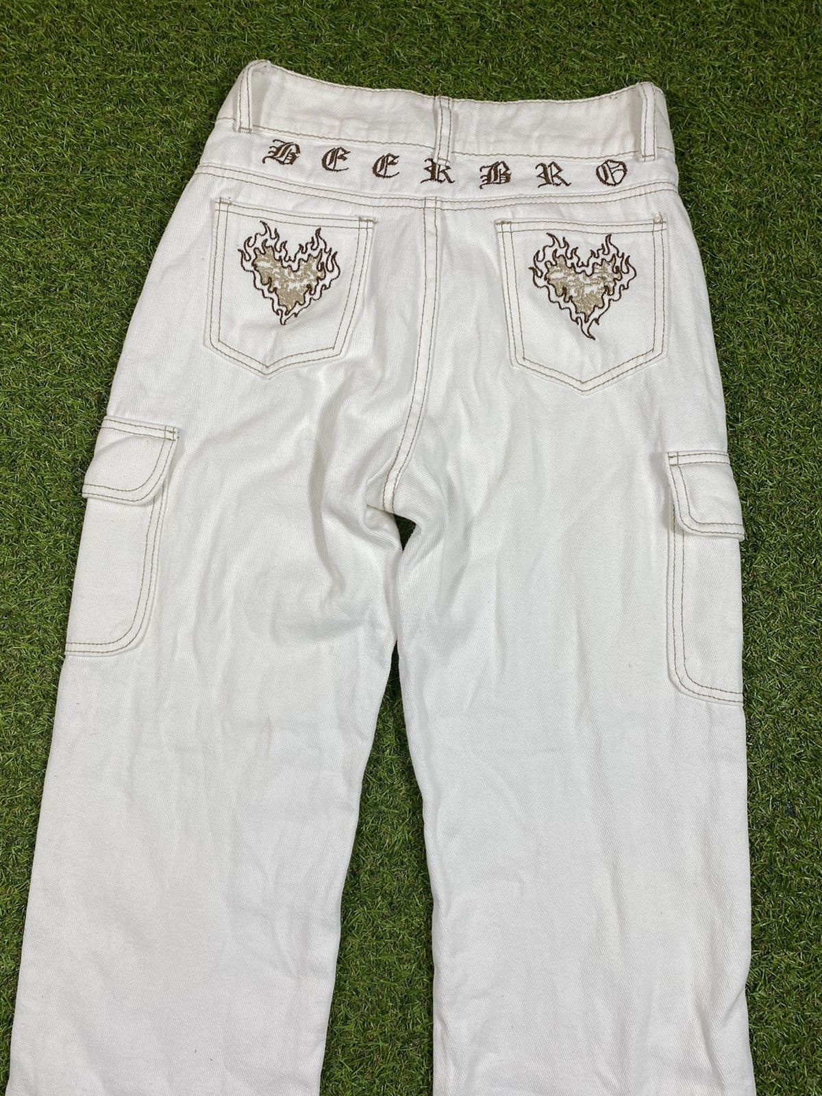 Japanese Brand × Vintage Vintage Y2K Japanese cargo pants jeans streetwear style Size 28" / US 6 / IT 42 - 5 Thumbnail