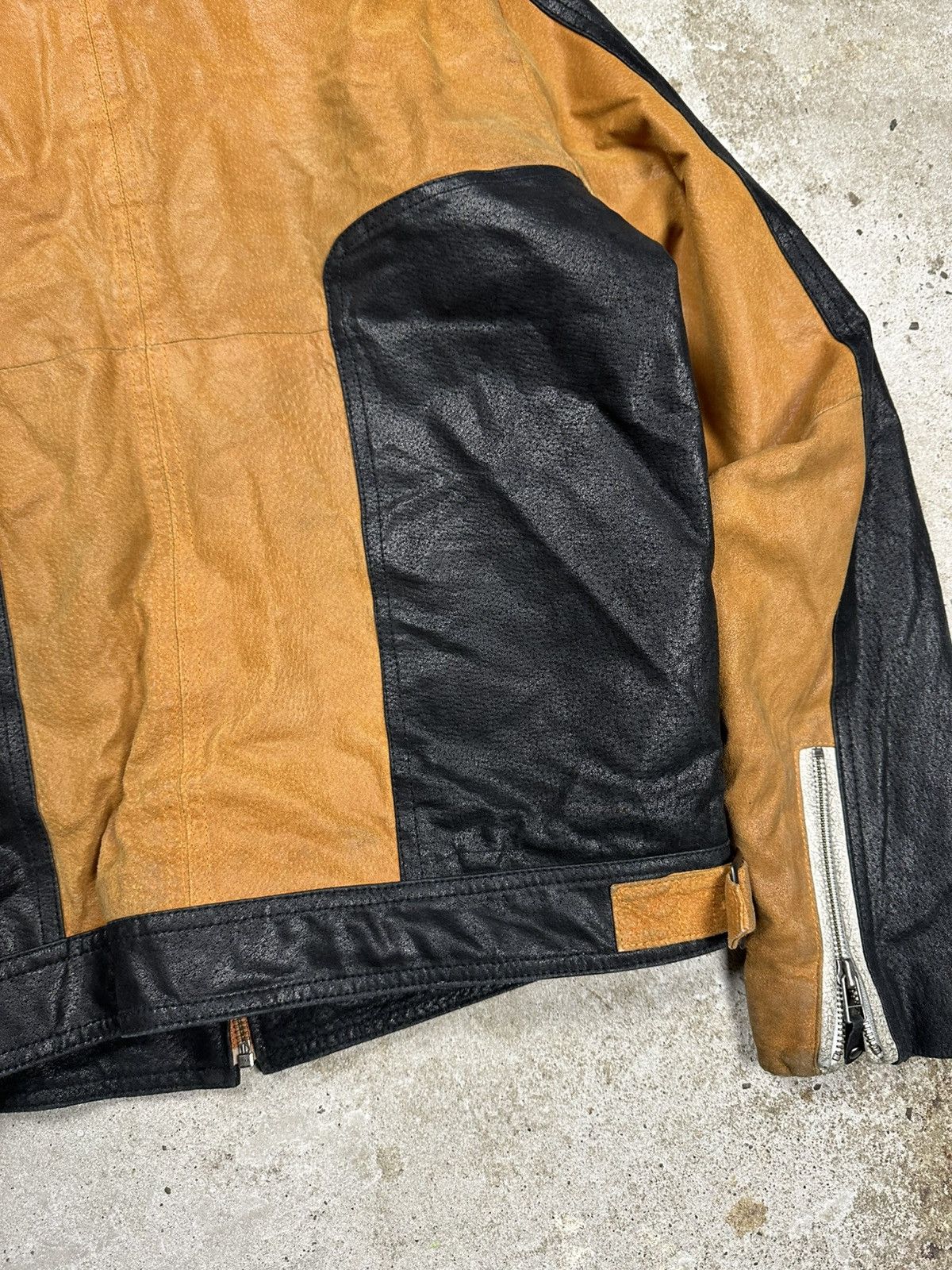 Japanese Brand Vintage Y2K Genuine Leather Suede Moto Biker Racing Jacket Size US S / EU 44-46 / 1 - 16 Thumbnail