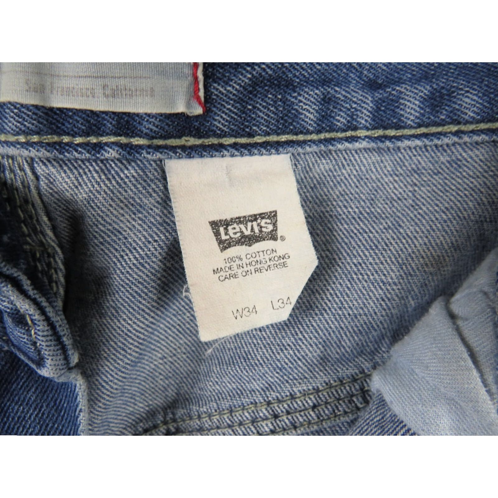 Levi's VINTAGE Levi's Jeans Pants Red Tab Relaxed Bootcut 527 Men 30X30 Blue Denim Size 30X30 Costume Zombie Size US 30 / EU 46 - 7 Thumbnail