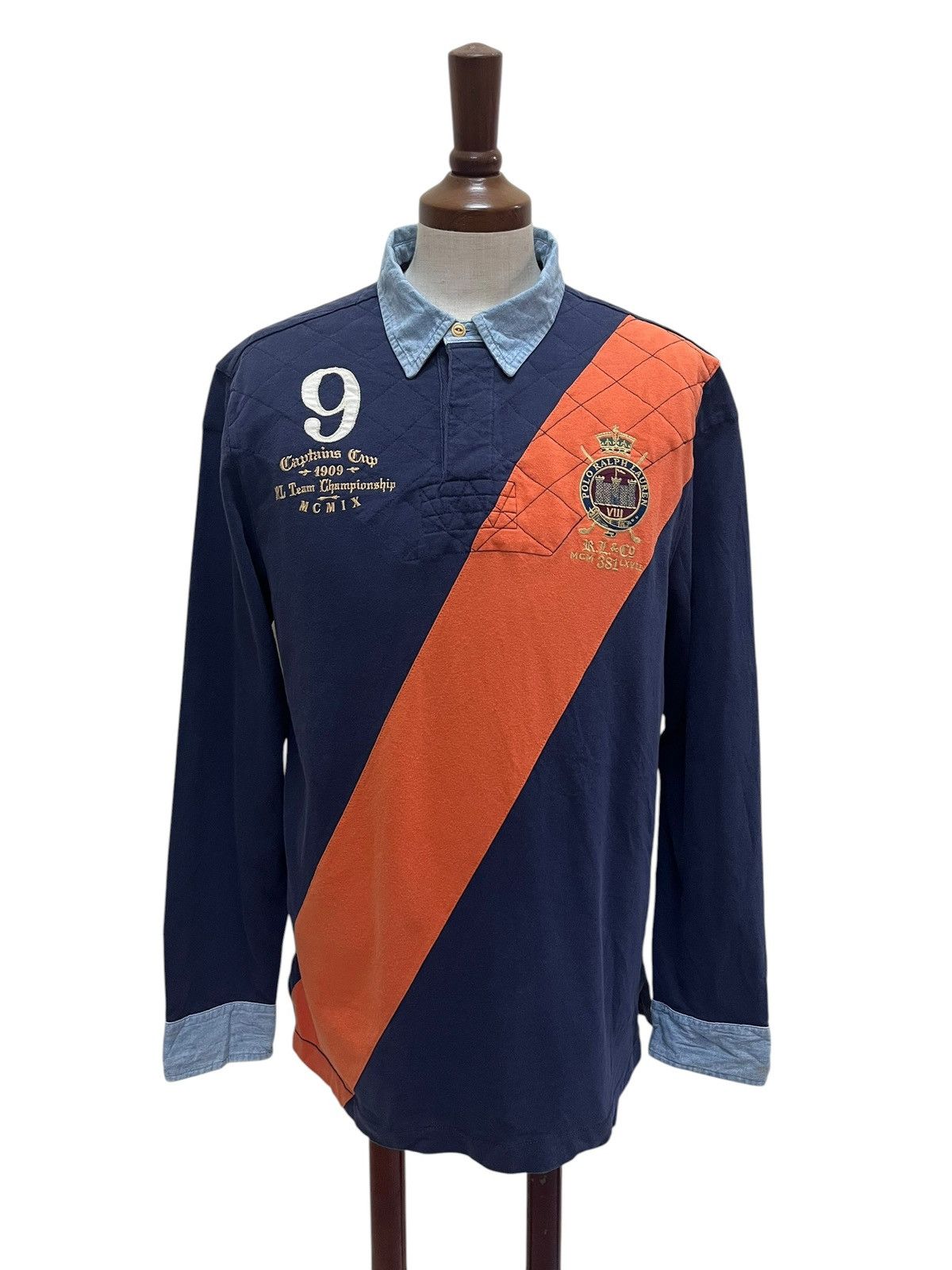 Polo Ralph Lauren Vintage Polo Ralph Laurent Custom Fit Size US XL / EU 56 / 4 - 3 Thumbnail