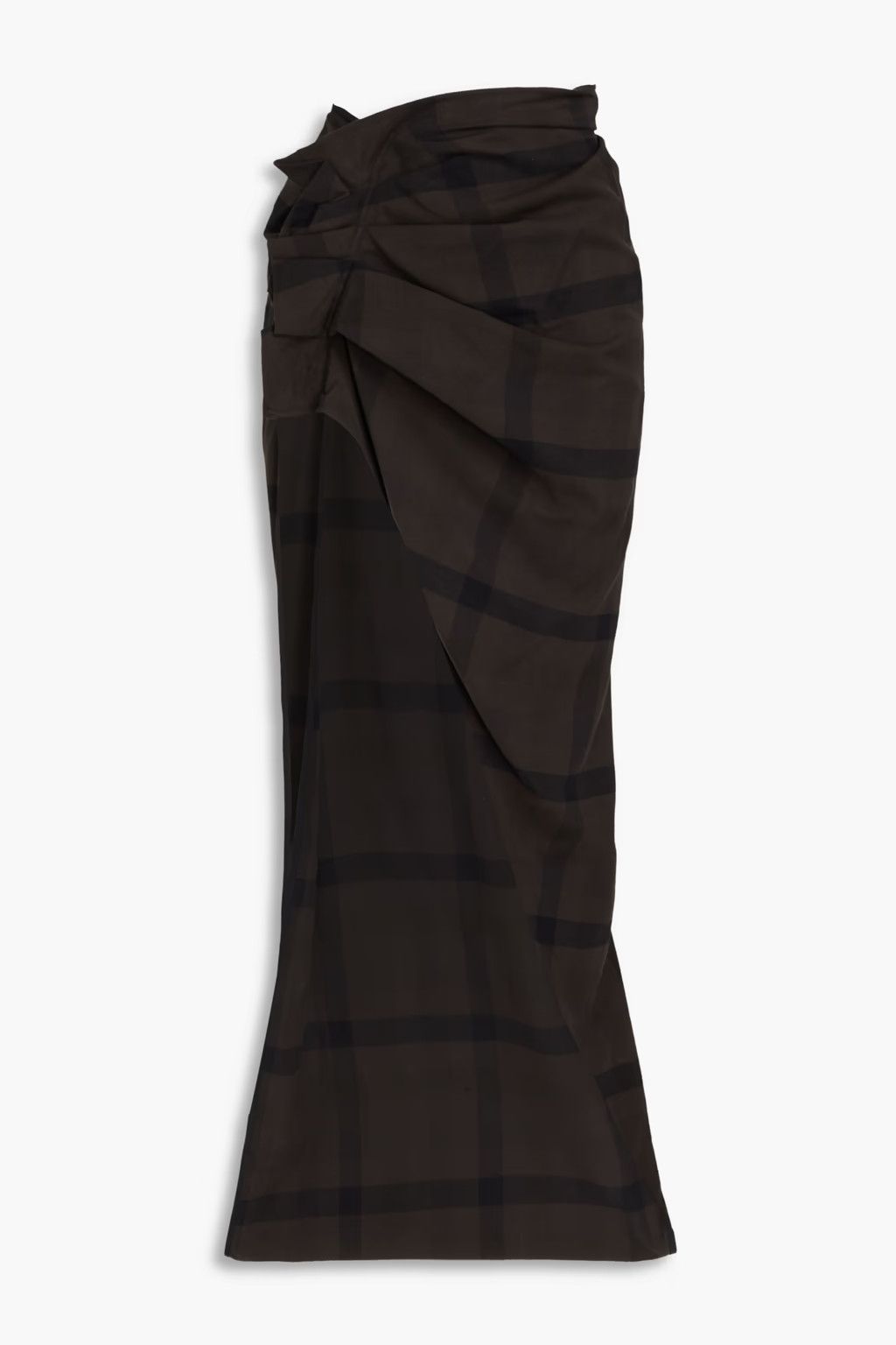 Rick Owens o1y0126 Maxi Skirt in Black Size 27" / US 4 / IT 40 - 1 Thumbnail
