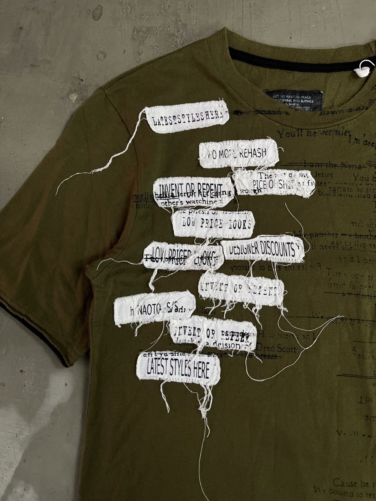 If Six Was Nine H.Naoto SS2002 Affliction LGB Punk Tshirt Size US S / EU 44-46 / 1 - 2 Thumbnail