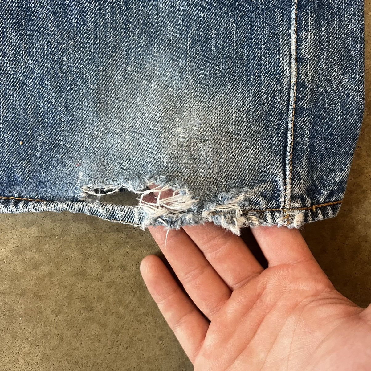 Levi's Vintage Levi’s 501 Jean - Size 30x30 Size US 30 / EU 46 - 3 Thumbnail