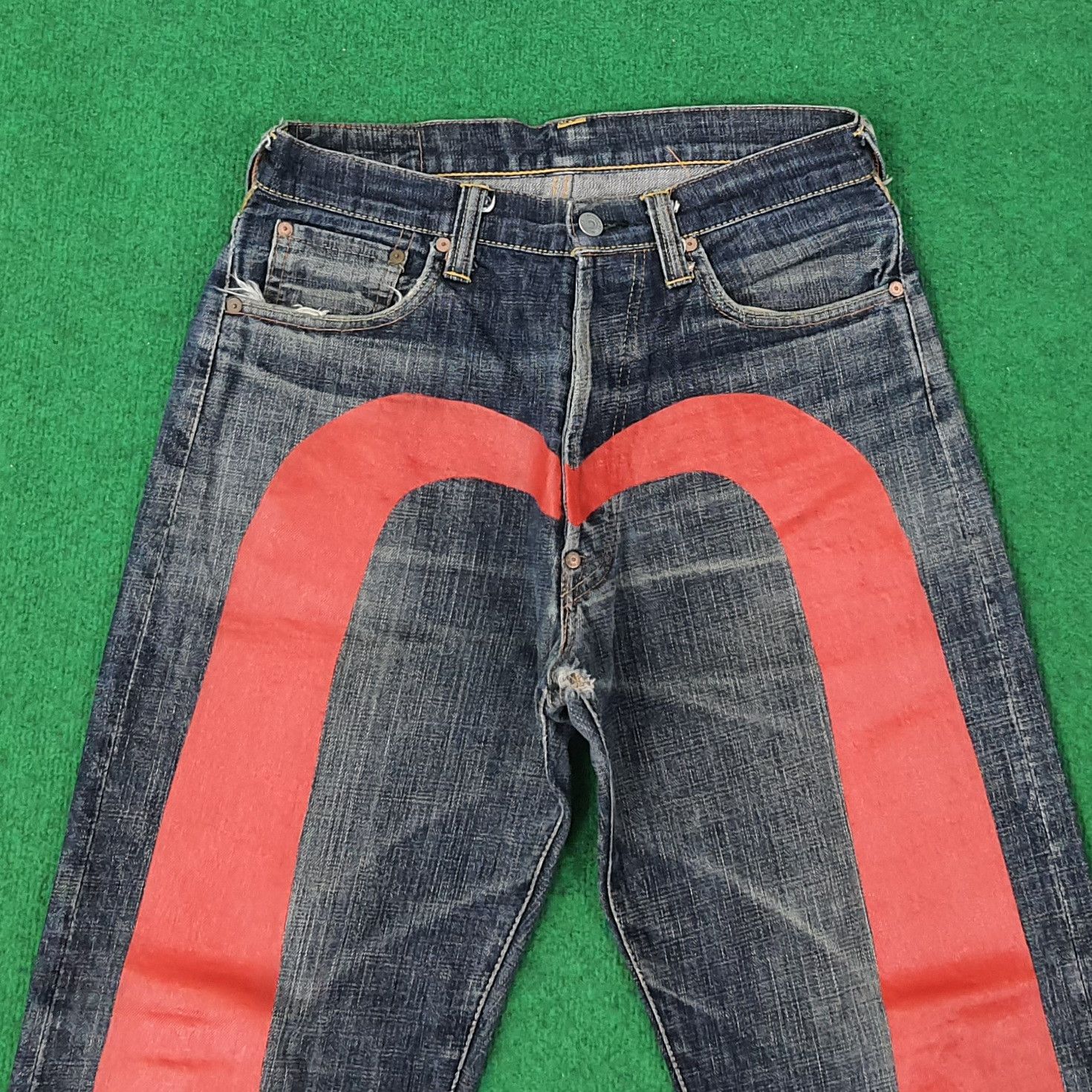 Evisu Vintage Evisu Selvedge Japan Custom Daicock Jeans C244N30 Size US 30 / EU 46 - 2 Thumbnail