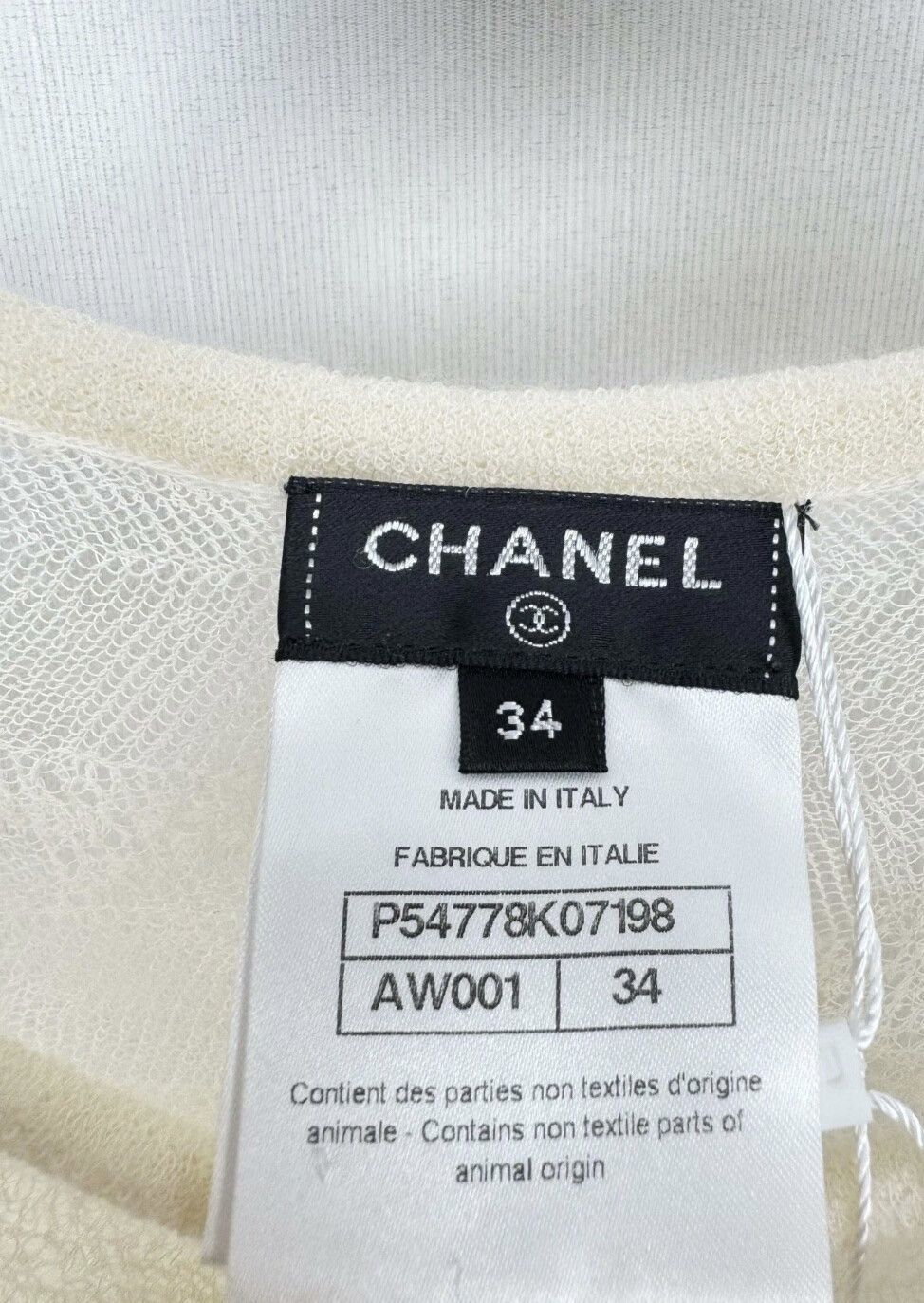 Chanel Chanel wool knitted shirt Size XS / US 0-2 / IT 36-38 - 3 Thumbnail