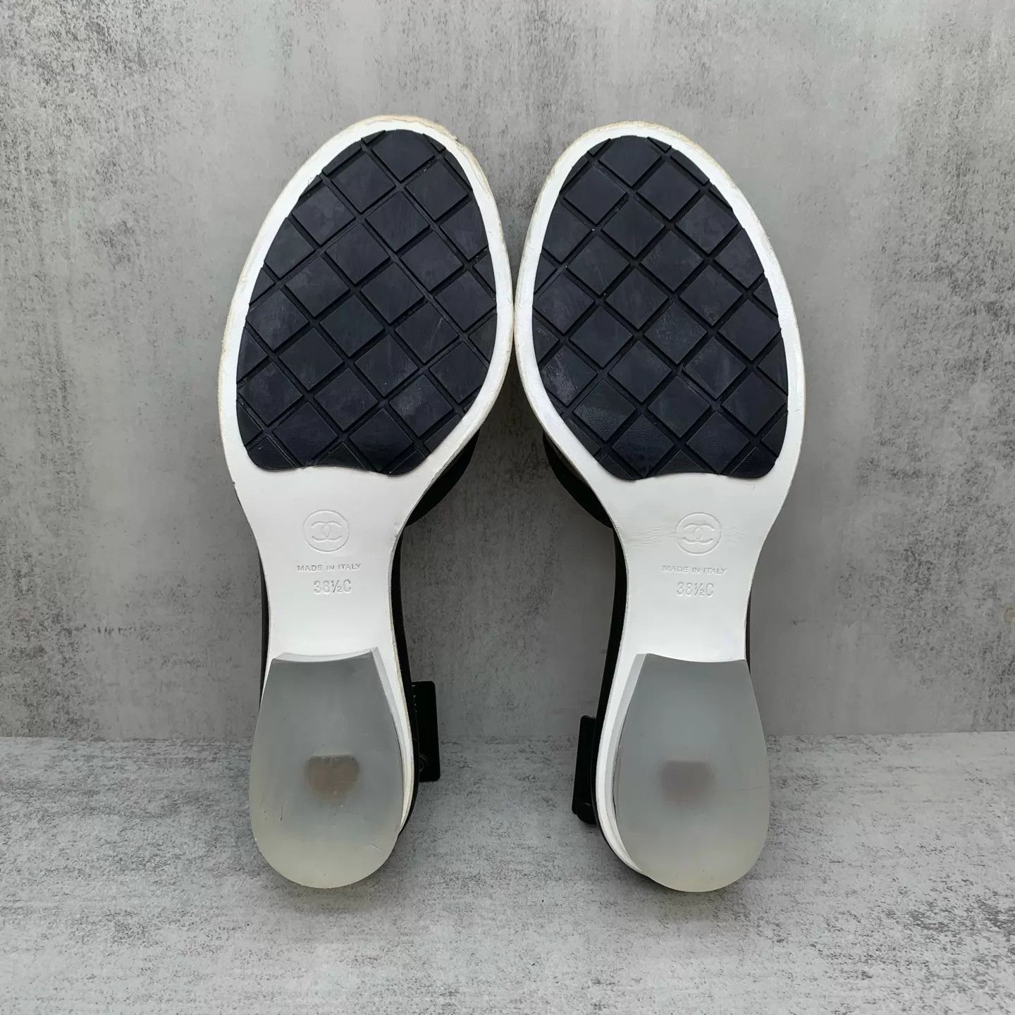Chanel Chanel black transparent sandals 38.5 98 new Size US 8 / IT 38 - 7 Thumbnail