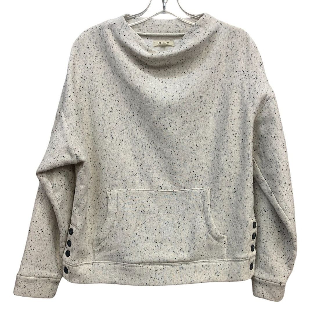Madewell Madewell Donegal Mock Neck Side Button Sweatshirt SZ M Size M / US 6-8 / IT 42-44 - 2 Thumbnail