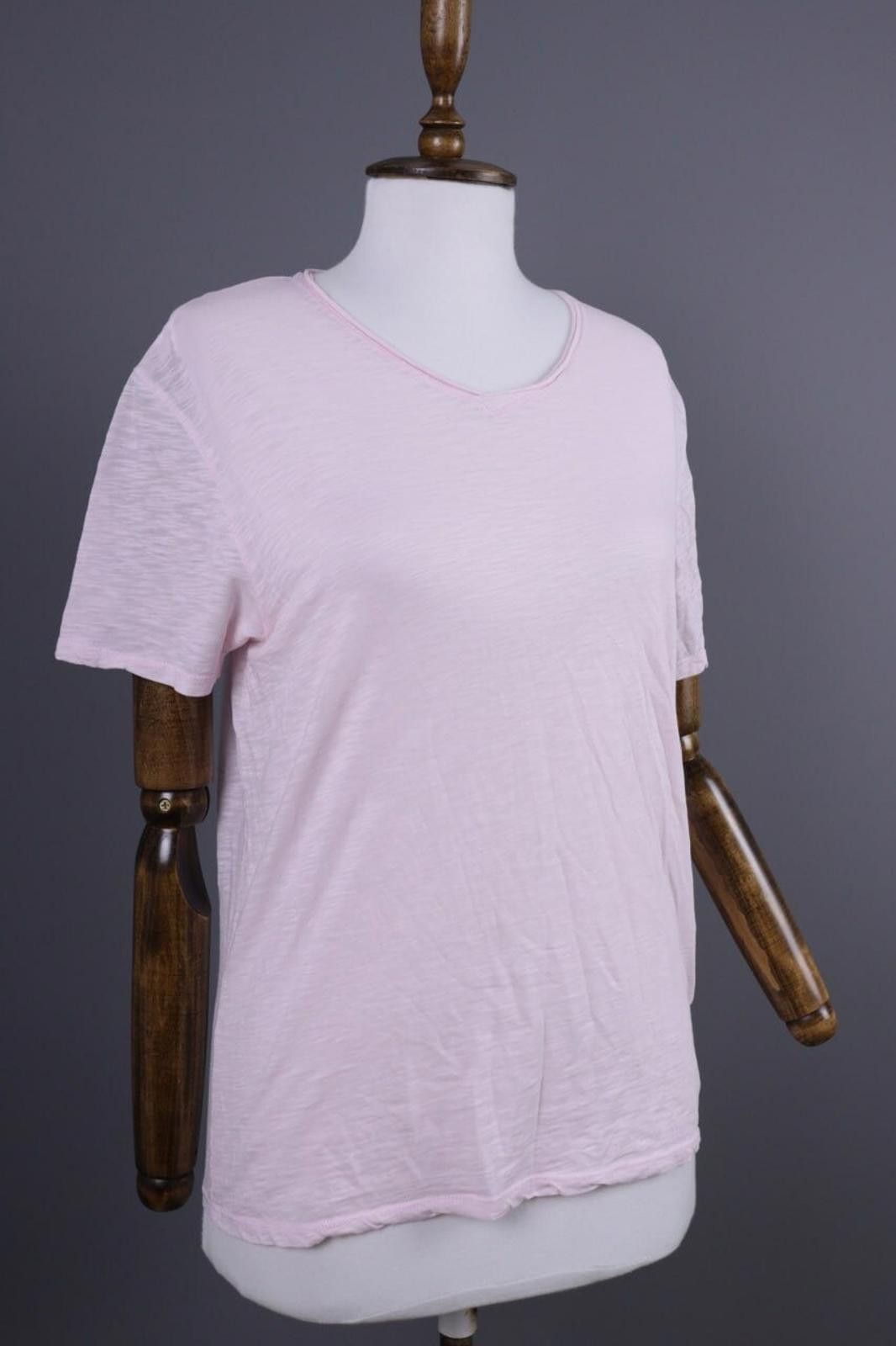 Zadig & Voltaire Zadig & Voltaire Pink Scoop Neck Summer T-Shirt Size M Size M / US 6-8 / IT 42-44 - 5 Thumbnail