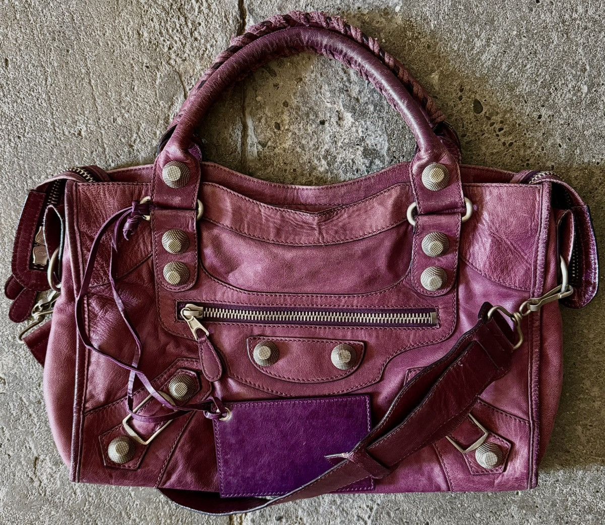Balenciaga Balenciaga - 2000’s - Classic Motorcycle City -Lambskin Bag Size ONE SIZE - 16 Thumbnail